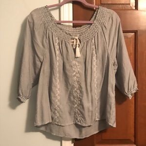 Abercrombie & Fitch Peasant Top